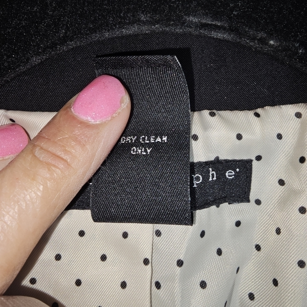 3 X 25 Apostrophe Womens Woman Blazer Jacket Split Collar Black Size 18 - Picture 12 of 14